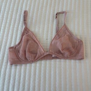 Victoria's Secret Blush Lace Bra